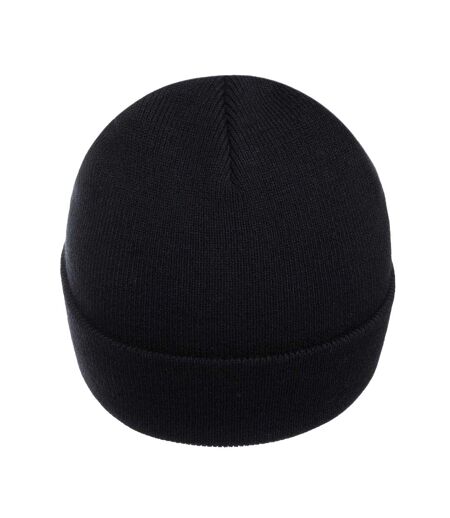 Bonnet Hiver Motif/style Côtelé Homme Noir Slazenger