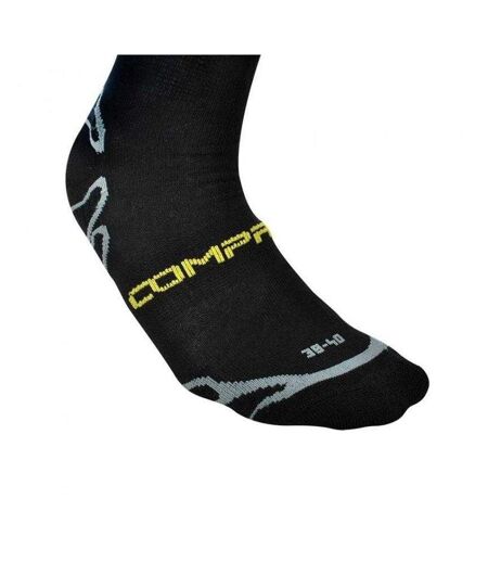 Chaussettes Hauteur Genoux Motif/style Logo Femme Noir Tempish