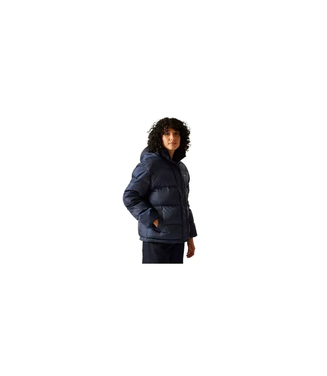 Doudoune Motif/style Fleurs Orla Kiely Femme Bleu Marine Regatta-1