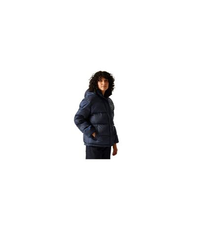 Doudoune Motif/style Fleurs Orla Kiely Femme Bleu Marine Regatta