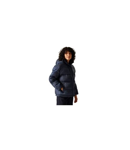 Doudoune Motif/style Fleurs Orla Kiely Femme Bleu Marine Regatta