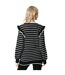 Womens/ladies stripe frill tunic black Principles