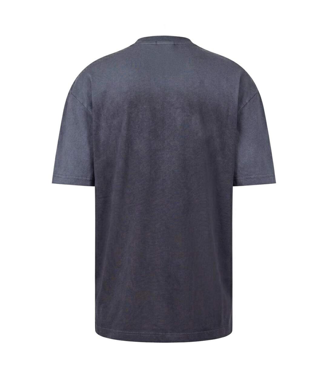 T-shirt Motif/style Délavé Homme Gris Foncé Blank Essentials-2