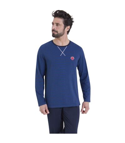 Pyjama long rayures homme L'Escale Athena