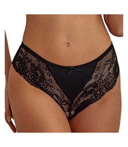 Tanga noir femme les petites bombes camelle - l