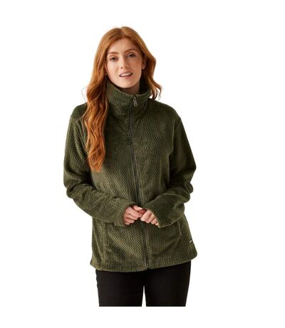 Veste Polaire Heidy Femme Kaki Foncé Regatta