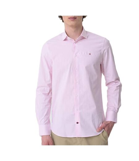 Chemise rose homme tommy hilfiger strch poplin