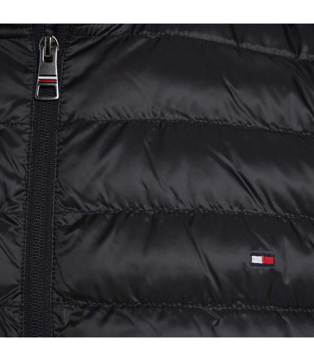 Mens Recycled Packable Gilet Black Tommy Hilfiger-3