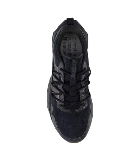Mens Tektrel Walking Shoes Black Gum New Balance