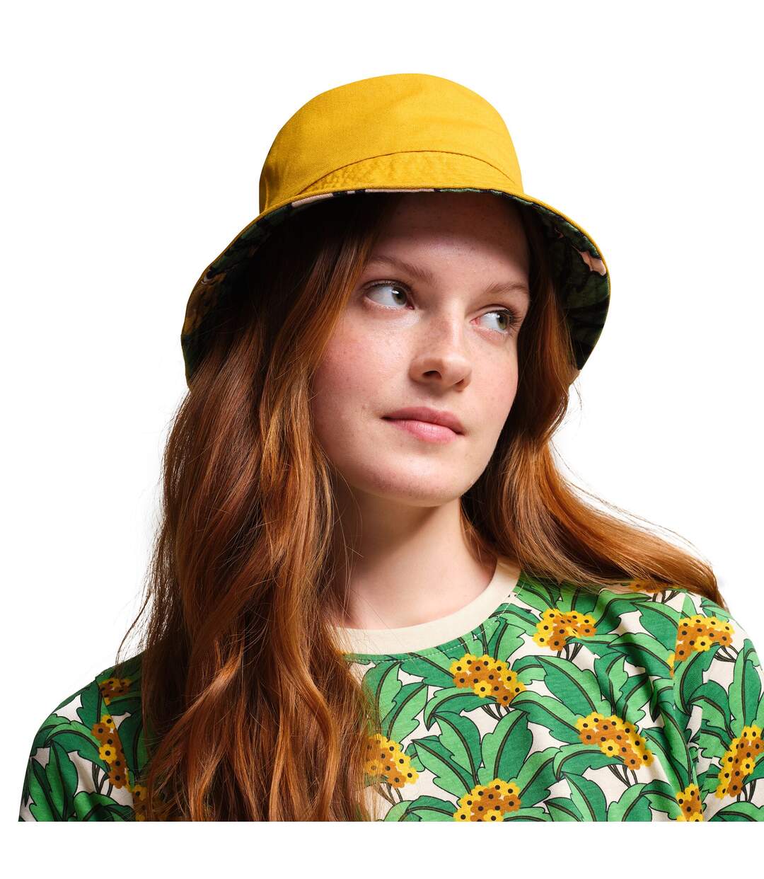 Orla tropical reversible bucket hat green Regatta-4