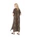 Robe longue femme beige / marron Principles