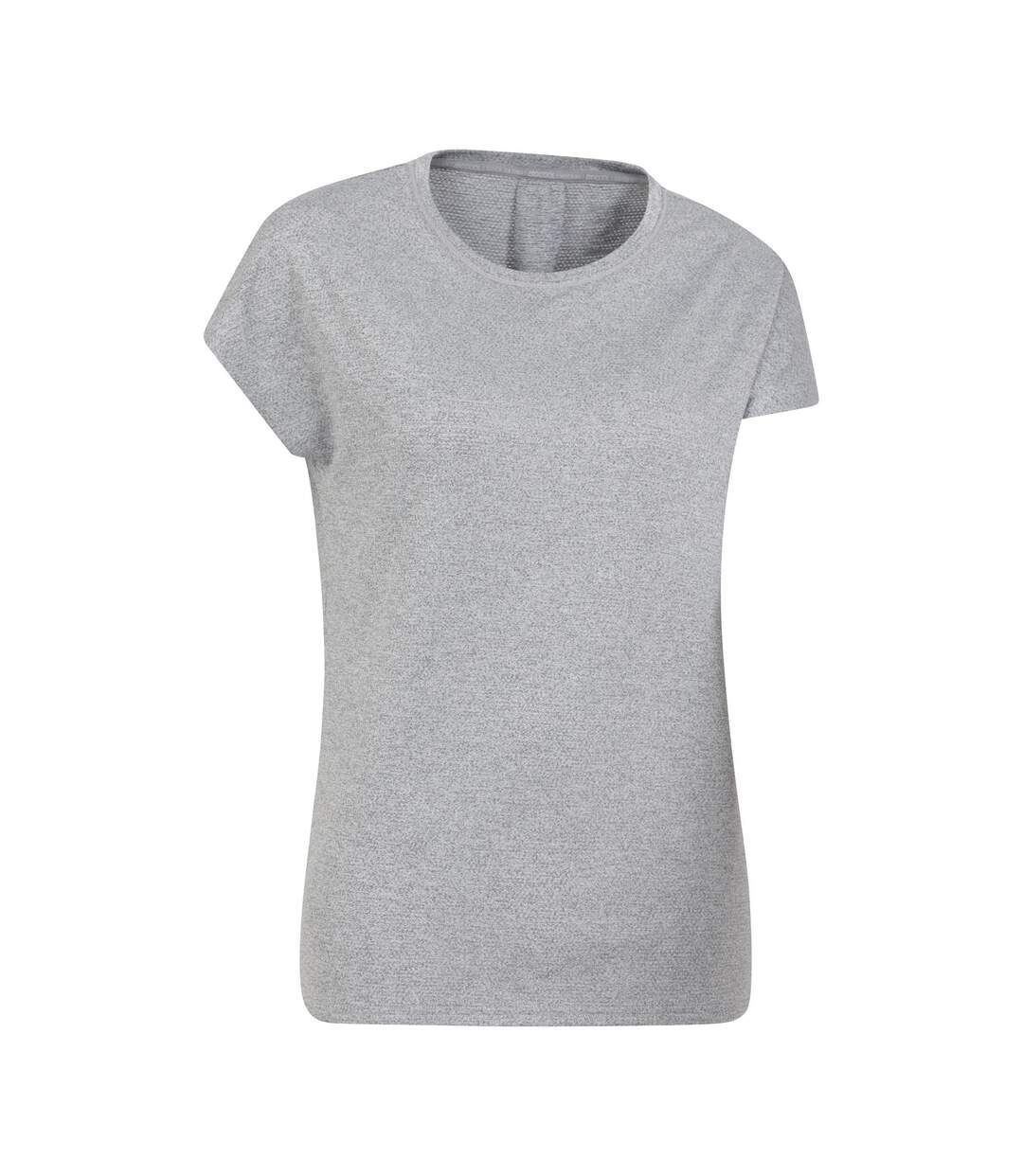 Haut de sport flow femme gris Mountain Warehouse-4