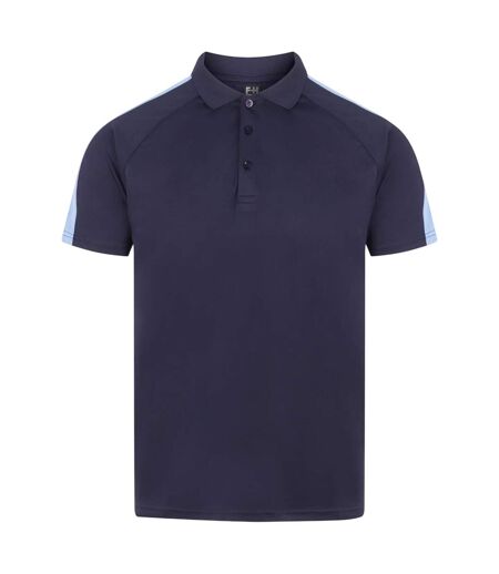 Polo Team Adulte Bleu Marine Bleu Ciel Finden & Hales