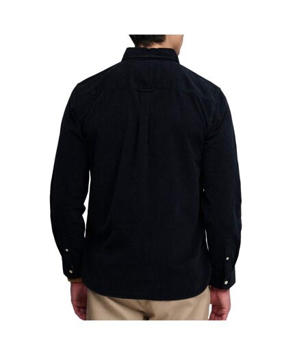 Chemise en velours côtelé homme bleu marine superdry classic needle