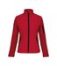 Veste softshell 3 couches - Femme - K400 - rouge