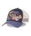 Casquette trucker avec filet et devant imprimé avec écussons Patches Vondutch-1