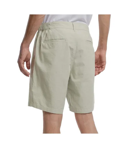 Short chino vert pale homme teddy smith linen