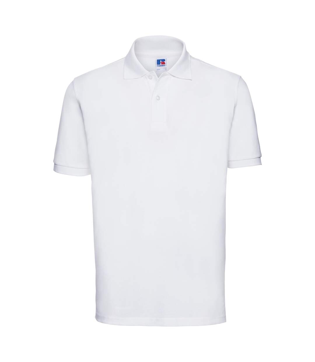 Polo À Manches Courtes Hommes Blanc Russell-1