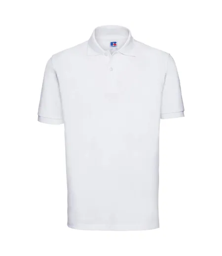 Polo À Manches Courtes Hommes Blanc Russell