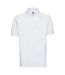 Polo À Manches Courtes Hommes Blanc Russell-1