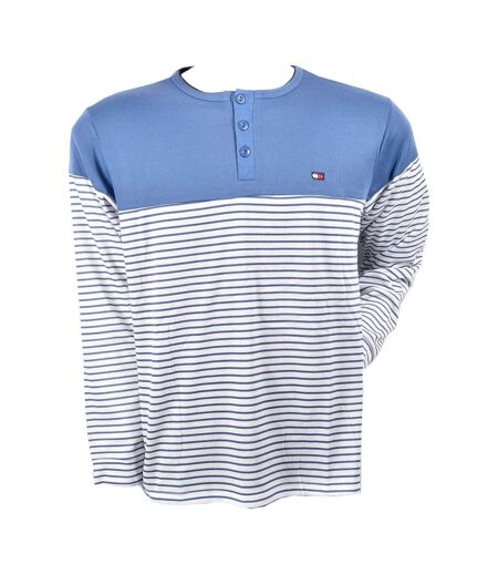 Pyjama Homme Long SWEET SECRET C2708 MARINIERE BLEU