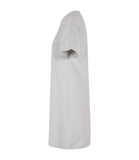 Robe T-shirt Femme Gris Pâle Build Your Brand