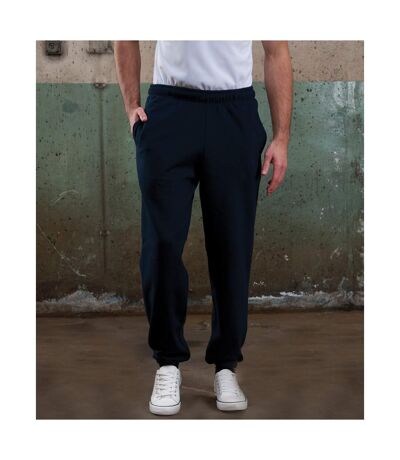 College Cuffed Sweatpants / Jogging Bottoms New French Navy Awdis