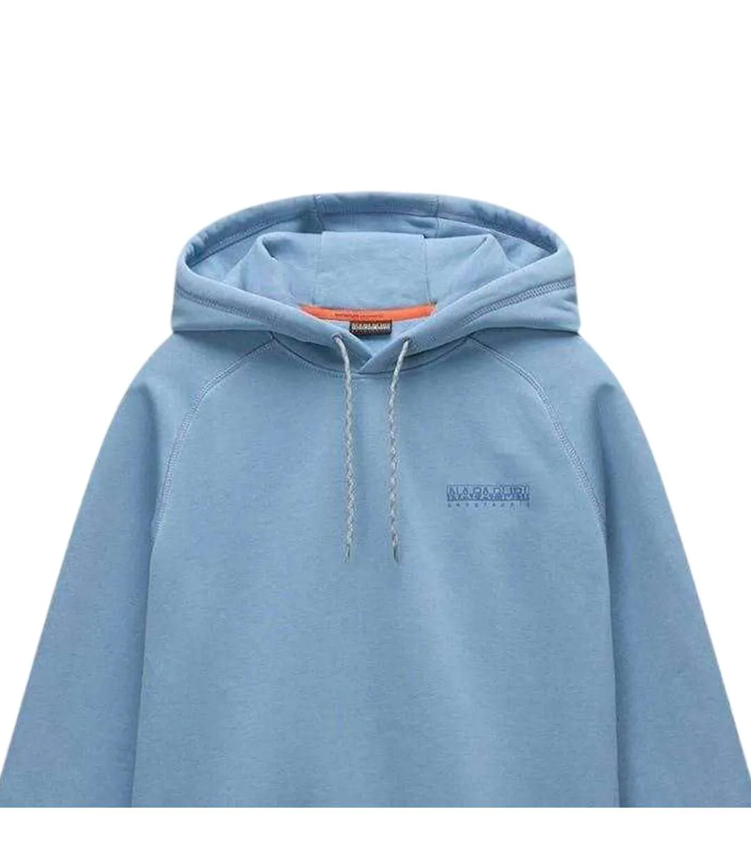 Mens Napa Hoodie Faded Denim Napapijri-3