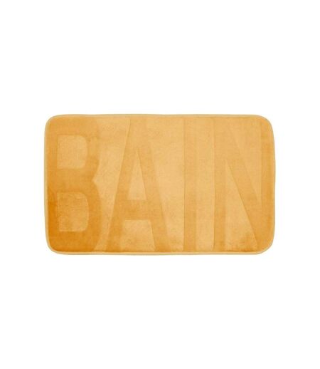 Tapis de Bain Microfibre Relief 45x75cm Ocre