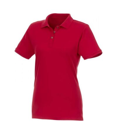 Elevate Womens/Ladies Beryl Short Sleeve Organic Polo Shirt (Red) - UTPF3353