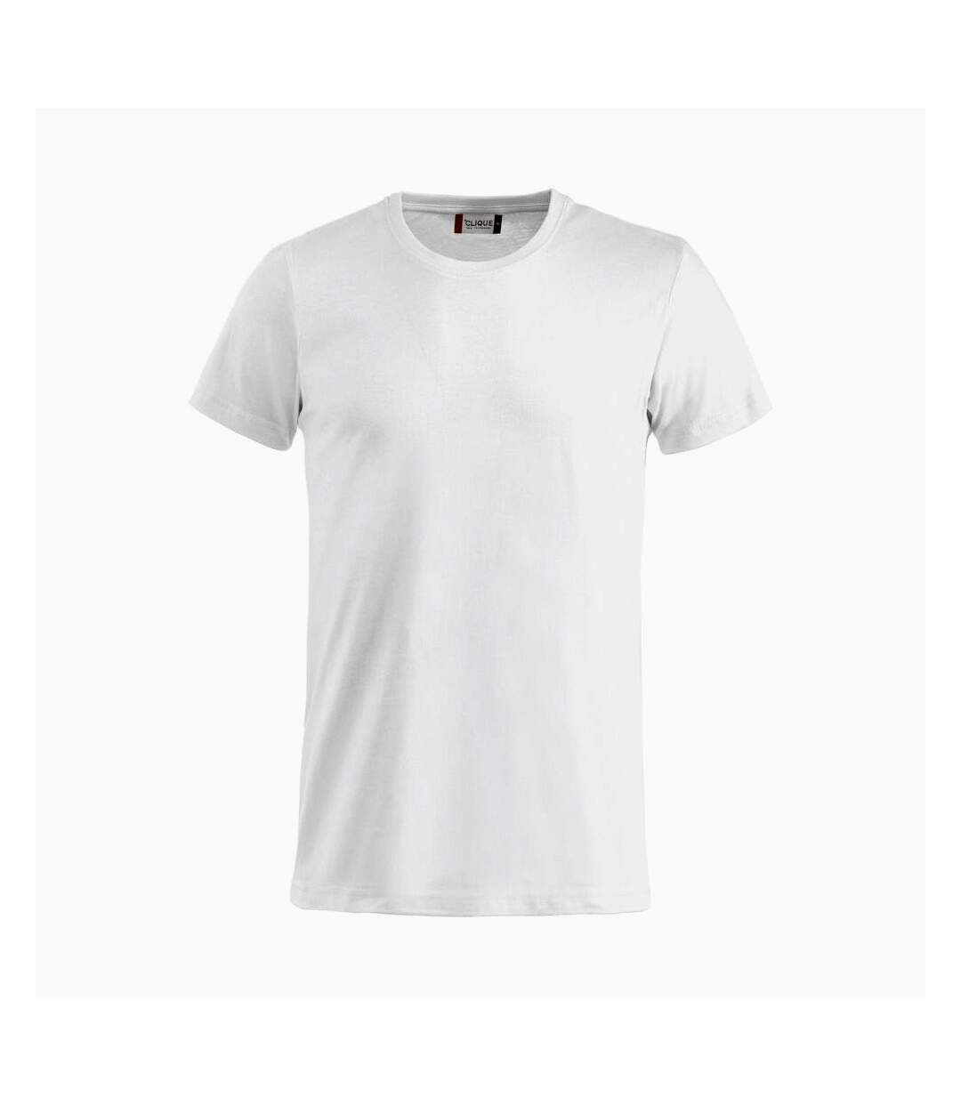 T-shirt basic homme blanc Clique