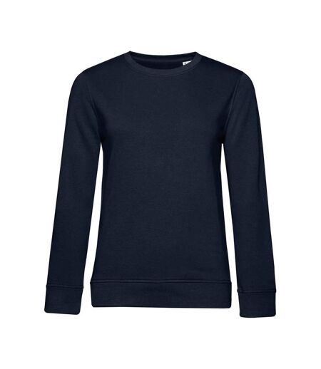Sweat Organic Inspire Femme Bleu Marine B&C