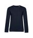 Sweat Organic Inspire Femme Bleu Marine B&C-1