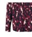 Mens Abstract Long-sleeved Shirt Medium Pink Boss-3