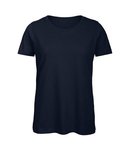 B&C Womens/Ladies Favourite Organic Cotton Crew T-Shirt (Navy Blue) - UTBC3641