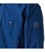 Mens Barrel Collared Long-sleeved Overshirt Blue Boss-3