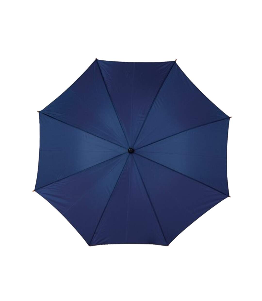 Parapluie Droit Motif/style Poignée En Bois Cork 89 Cm X 103 Cm Bleu Foncé L-Merch-1