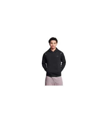 Mens Raglan Athletic Hoodie Black Under Armour
