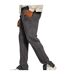 Mens Blended Core Ringspun Cotton Regular Jogging Bottoms Charcoal Casual Classics-1