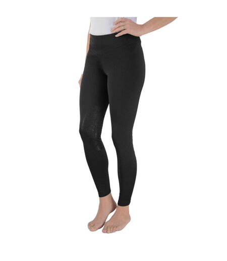 Womens/ladies oslo softshell riding tights black HyPERFORMANCE