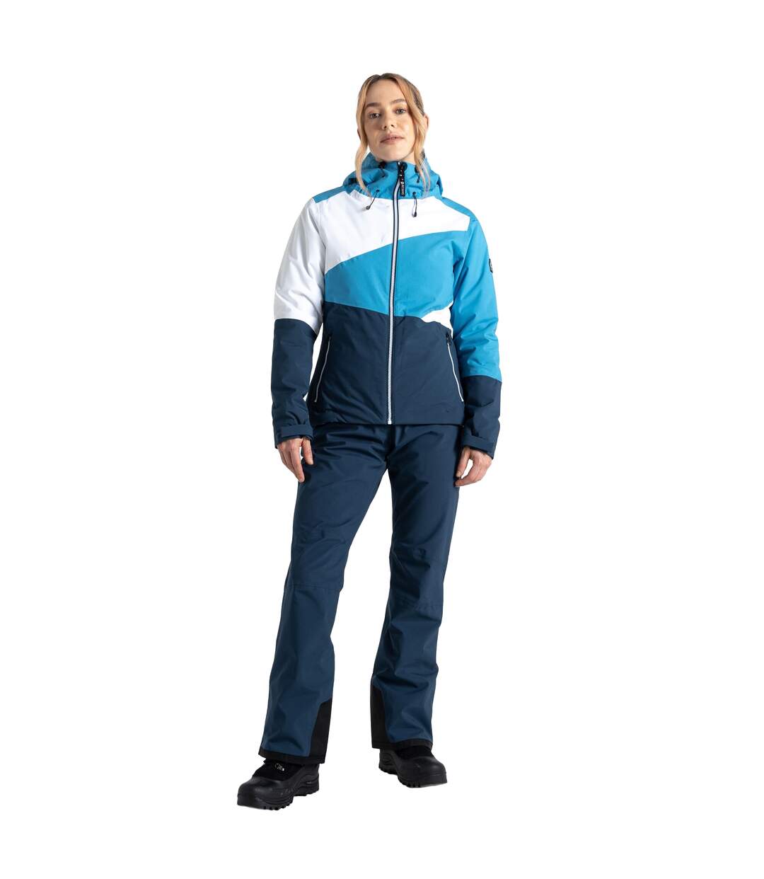 Blouson De Ski Ice Femme Bleu De Suéde Denim Sombre Dare 2B-1