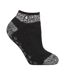 Ladies Thick Warm 2.3 Tog Thermal Low Cut Ankle Slipper Socks-1