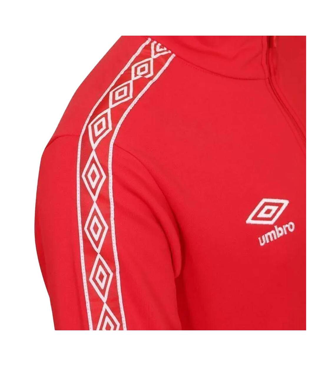 Veste zippé rouge homme umbro diam 647770 - l-2