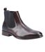 Bottes chelsea en cuir frank pour hommes châtaigne POD-1