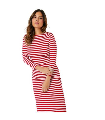 Robe mi-longue femme rouge Principles