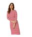 Robe mi-longue femme rouge Principles