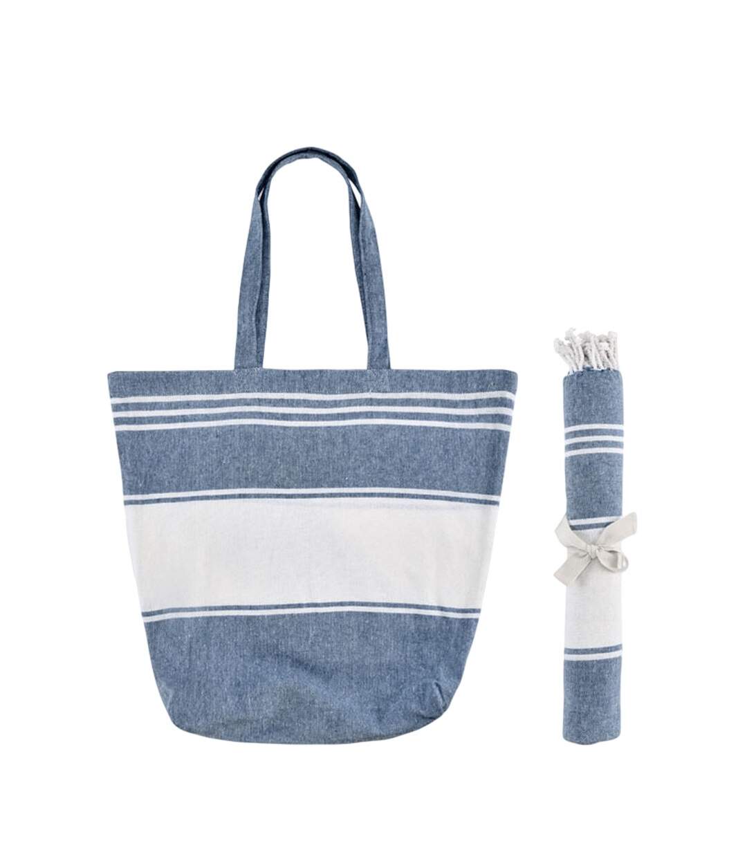 Ensemble Tote Bag Hummum 38 Cm X 50 Cm X 14 Cm Bleu MidOcean-2