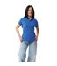 Womens/ladies Yosemite Pique Polo Shirt Royal Blue Iqoniq-1