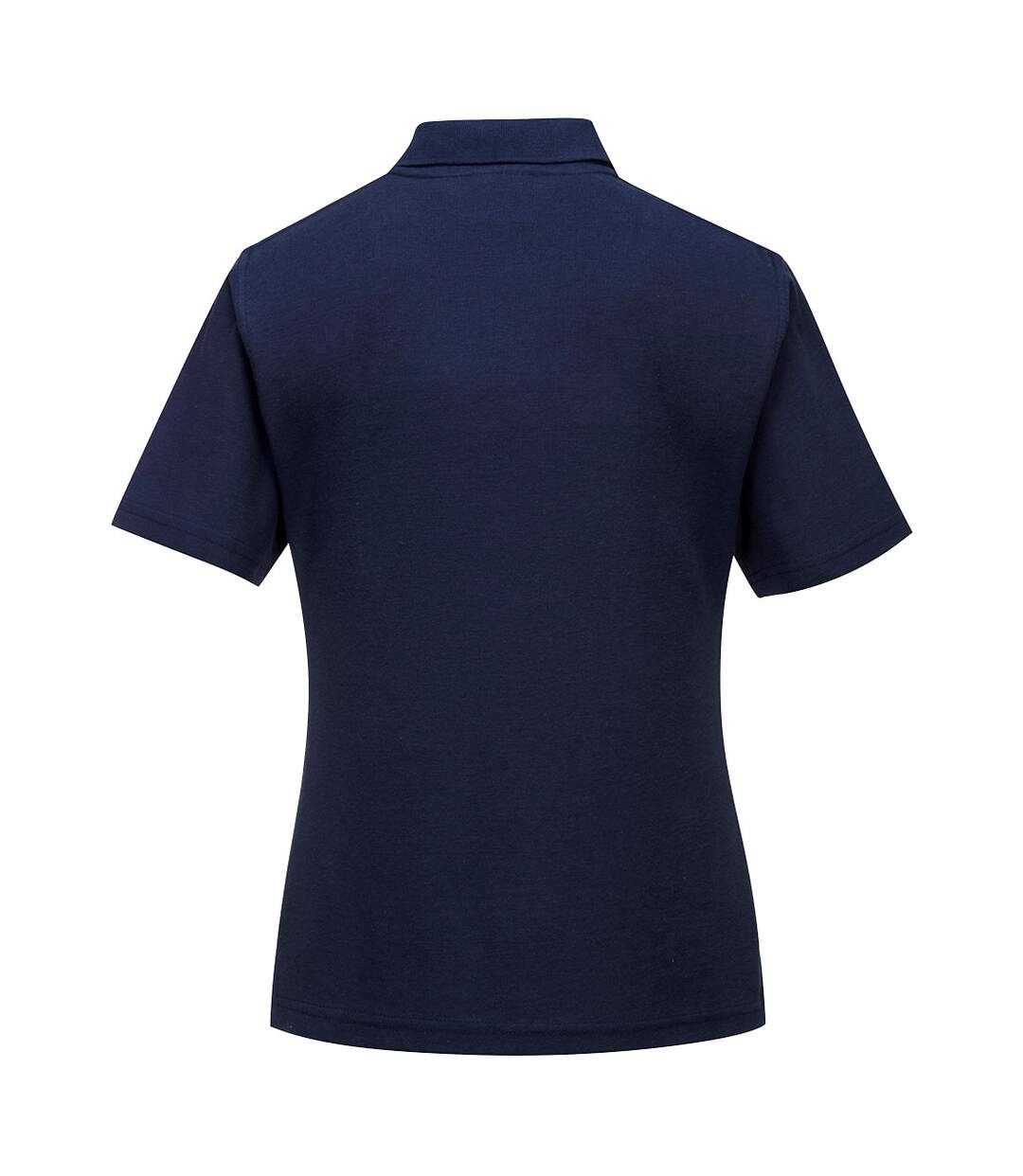 Womens/ladies naples polo shirt navy Portwest