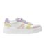 Womens/ladies l002 evo trainers white/pink Lacoste-1